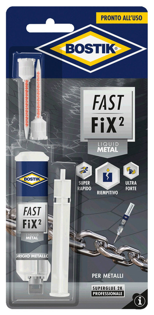 bostik colla fast fix liquid metal cod:ferx.96396