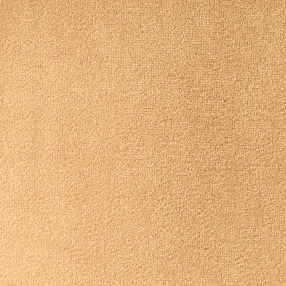 Pouf Mustard Velluto Pouf Poggiapiedi Rotondo Glam