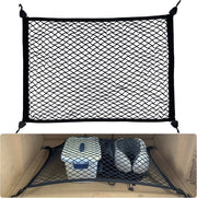 Retrone per camper - dotato di 4 forti ganci rinforzati - 1 pezzo - può sostenere la maggior parte delle reti per camper - rete bagagli - diversi isolanti - accessori di modifica della tasca di carico - 60x40cm