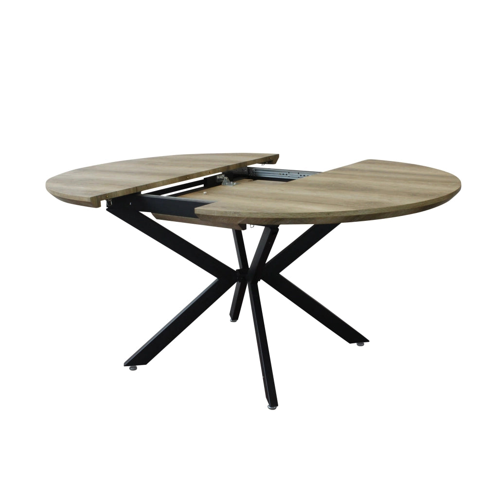 Tavolo da pranzo rotondo allungabile 120/160x120 - VESTA