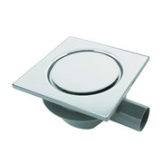 Piletta filo pavimento griglia avvitata coperchio vite centrale diametro 40