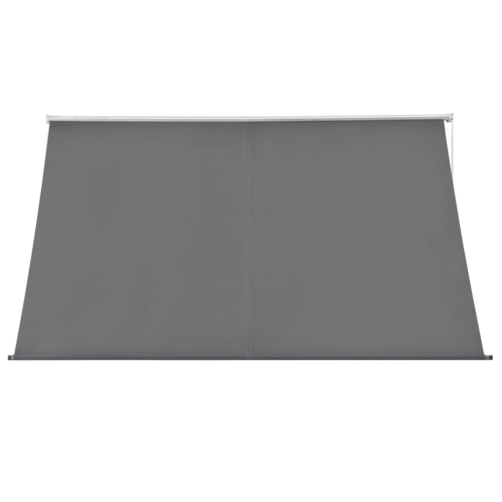 Tenda da Sole per Balcone e Finestre Parasole da Parete 150x120 cm Grigio pro.tec