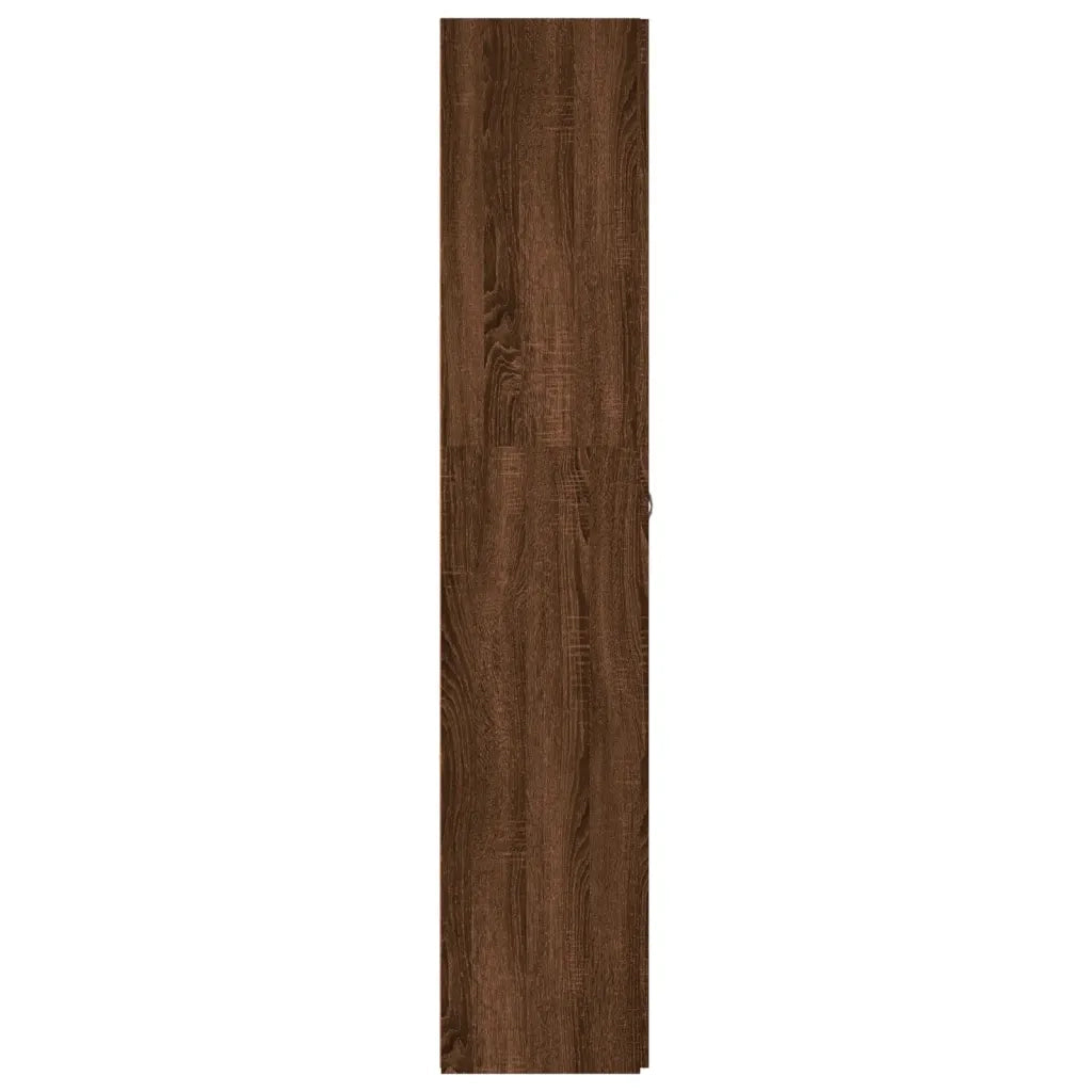 Scarpiera Rovere Marrone 80x35,5x180 cm in Legno Multistrato cod mxl 42667