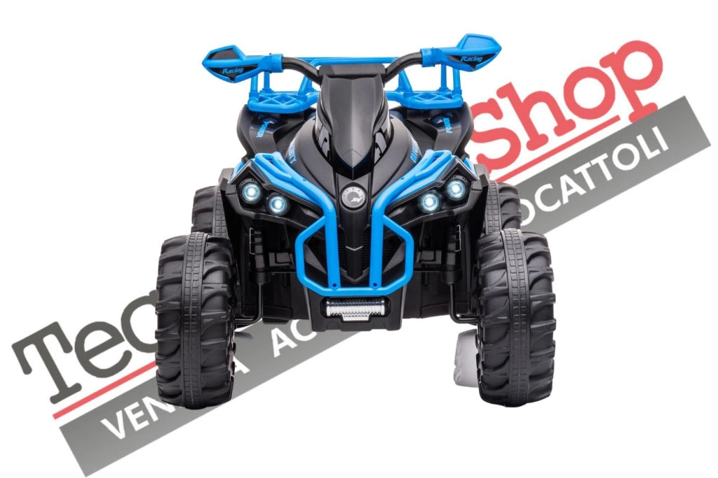 Tecnobike Shop Quad Elettrico per Bambini ATV  1.0 12V  con Radiocomando colore Blu