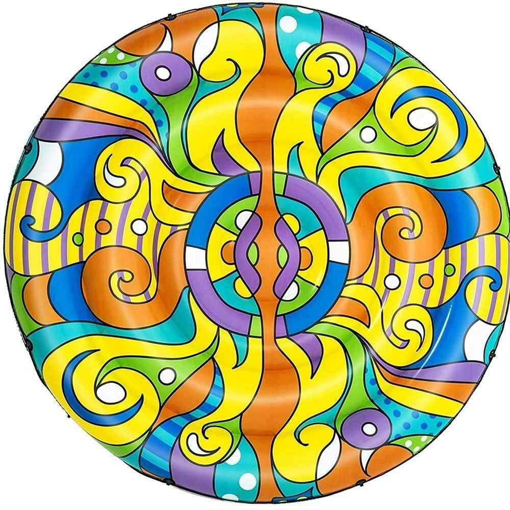 Materassino Isola Gonfiabile Pop Art Collection Pvc Mare Piscina 188 Cm         