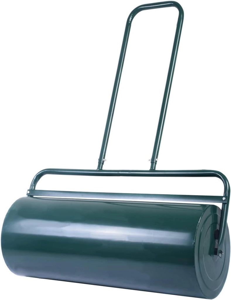 Rullo per Prato Larghezza 60cm Ø32, capacità di Riempimento 48L (Nero)