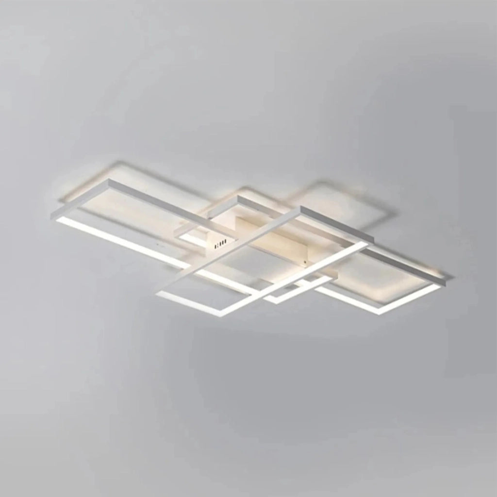 Plafoniera Moderna A Led + Telecomando App660 Bianco