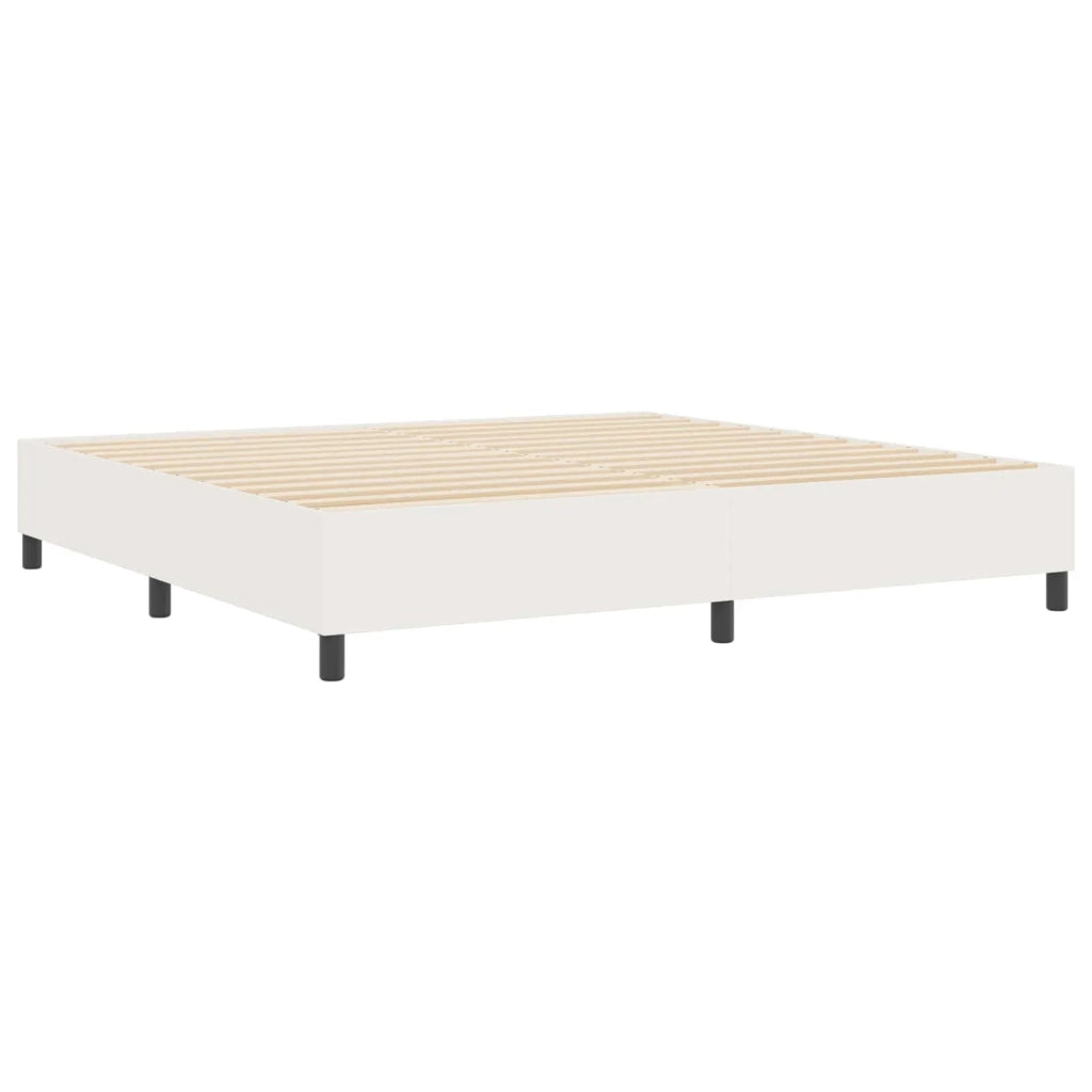 Struttura letto piattaforma Crema 200 x 200 cm Tessuto in Cords 3337429