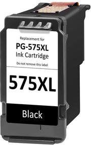 Inkjet compatibile per stampante Canon Pixma - modello PG-575XL - colore nero - compatibilità fino a 400 pagine - inclusa guida di istruzioni e gomma di pulizia - prodotto riconfezionato - compatibile con stampanti Canon Pixma.