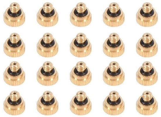 Sistema di Irrigazione a Cielo Aperto - Getti di Misto - 0,5mm - Ideali per Giardino e Serra - 20 Pezzi - Per Uso Esterno