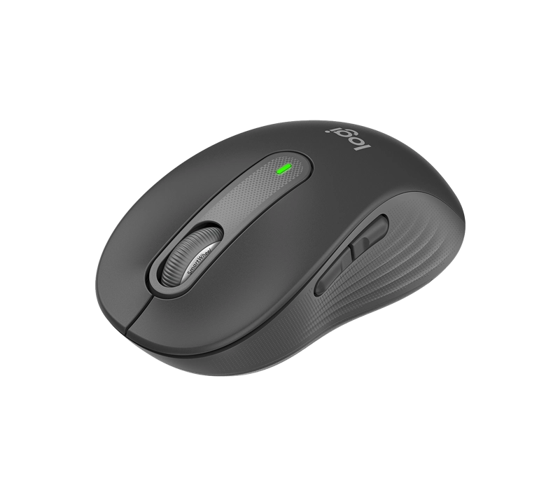 ORIGINAL Logitech Accessori per computer graphite 910-006253 Signature M650 Maus Logitech Signature M650 Mouse Wireless - Per Mani di Piccole Dimensioni, Durata Batteria 2 anni, Clic Silenziosi, Tasti Personalizzabili, Bluetooth, Compatibilità Multidispo