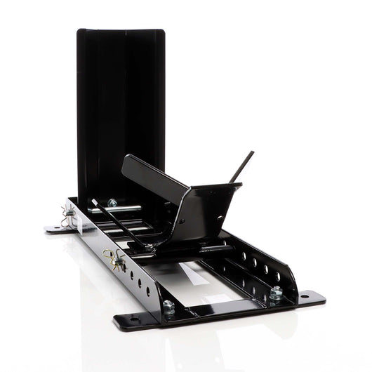 Cavalletto blocca ruota moto max 680 kg, per pneumatici anteriori e posteriori da 16-21", reggi-ruota inclinabile