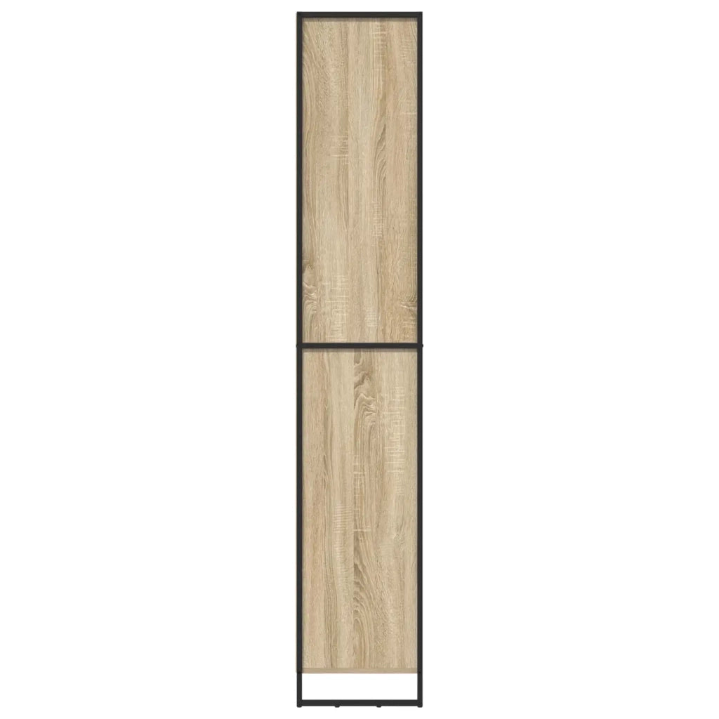 Armadi alti 2 pcs Sonoma 60 x 36 x 200 cm Legno multistrato
