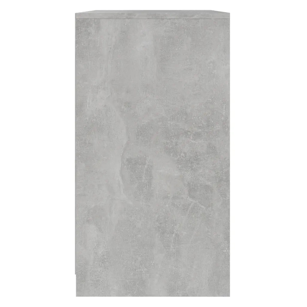 Credenza-Buffet-Armadio da cucina Grigio Cemento 70x40,5x75 cm in Truciolato