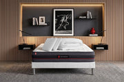 Pacchetto letto completo - Materasso 180x200cm + Box spring con doghe (kit) + 2 cuscini + Piumone - Regen