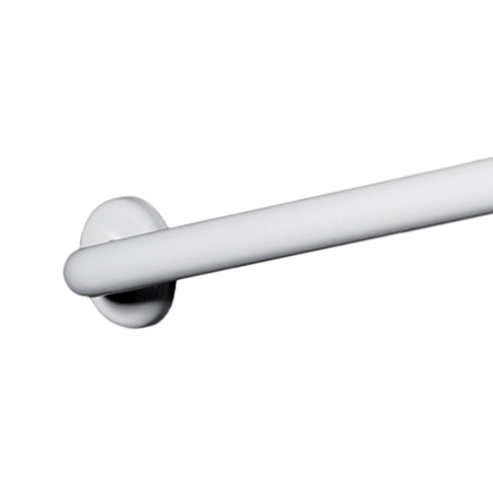 Maniglia serie care in acciaio laccato bianca cm l. 30 x 3,2