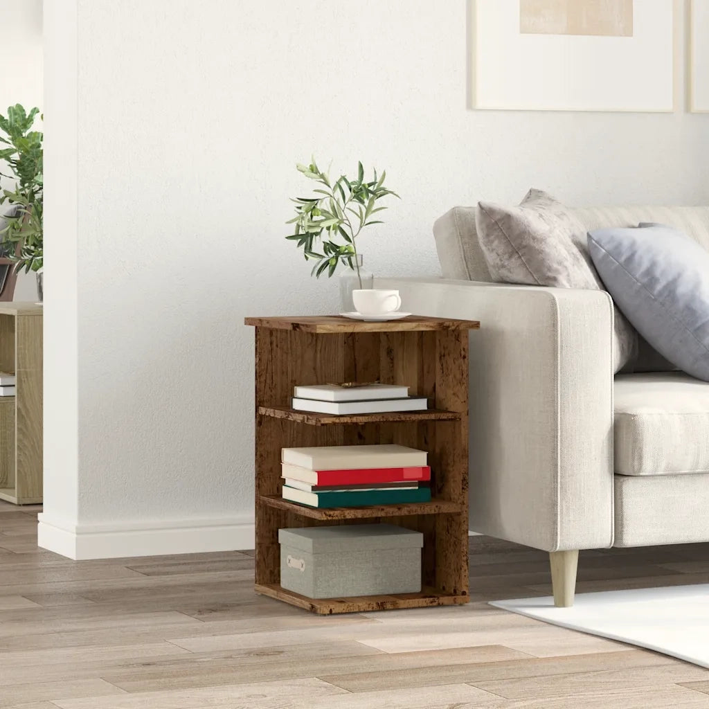 Credenza Legno Vecchio 35x35x55 cm in Legno Multistrato 856490