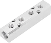 Blocco di distribuzione pneumatica - Alta resistenza alla pressione - Buona tenuta dell'aria - Resistente alla corrosione - Per pompe ad aria - Facile da installare - Blocco di distribuzione dell'aria
