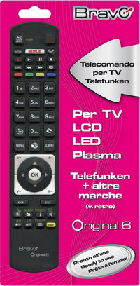 telecomando tv bravo original6 telefunken cod:ferx.96438