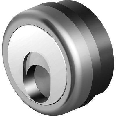 DEFENDER MAGNETICO MRM500 DISEC  INOX CROMO SATINATO F.SAG I.MM 38 D.MM 50 H.MM 20
