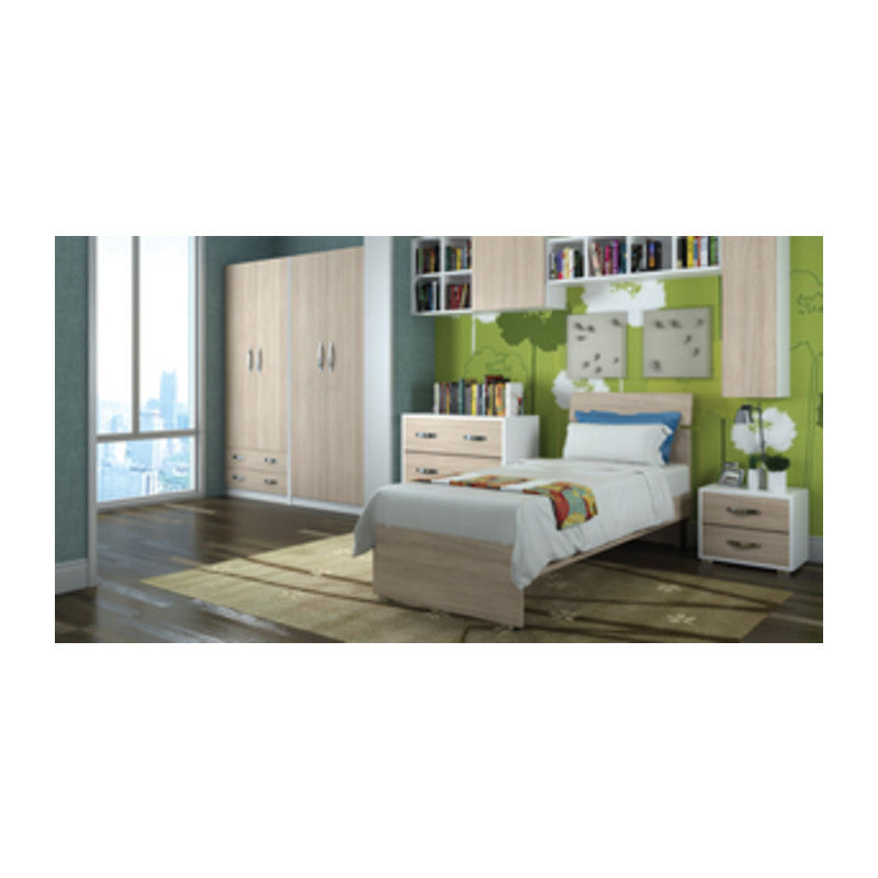 LINEA MODERN LETTO SINGOLO CM 85X200X98H OLMO AZUR LINE PZ 1,0