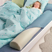 Barriera di sicurezza per lettini da bambini 

Modello: BR-101
Dimensioni: 70x30 cm
Materiali: legno e plastica
Colore: bianco
Età di utilizzo: da 6 mesi a 3 anni