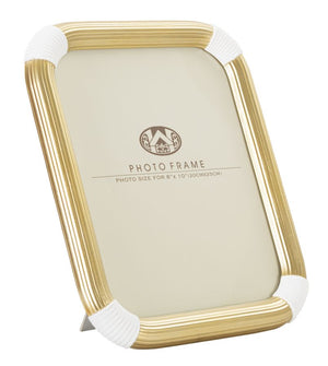 Cornice Bann 25x2,6x30,2 cm in Poliresina e Vetro