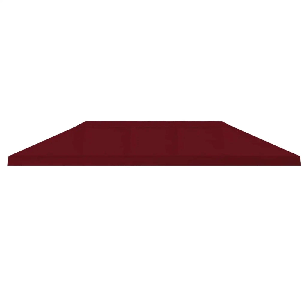 Copertura Tenda Gazebo 6 x 3 m Borgogna Poliestere 190 900408