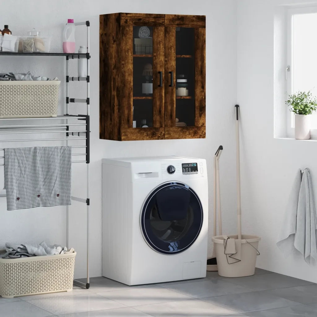 Mobile a Parete Rovere Fumo 69,5x34x90 cmcod mxl 105127