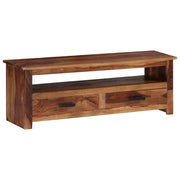 Pratico mobile porta TV/credenza di design 118 cm legno massello di sheesham 2502277