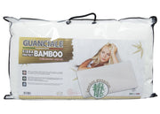 Guanciale Cuscino Letto 50x80m Anallergico Traspirante Fibra Protect Bamboo