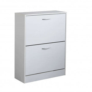 Scarpiera Sally Bianca: Legno, cm 60x24x80