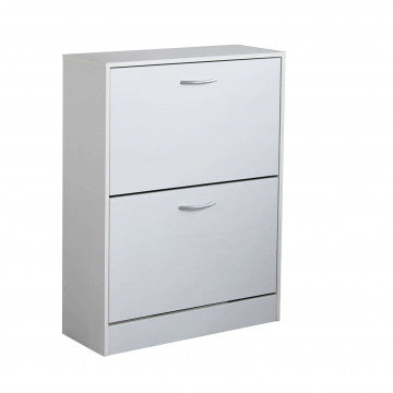 Scarpiera Sally Bianca: Legno, cm 60x24x80