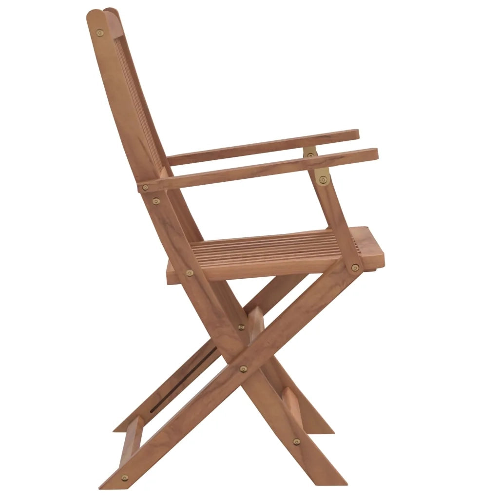 Set da Pranzo da Giardino 5 pz in Legno Massello di Acacia 44020