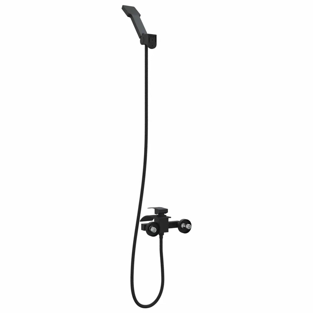 Set di doccia con soffione Nero G 1 / 2 pollici CFW7579056