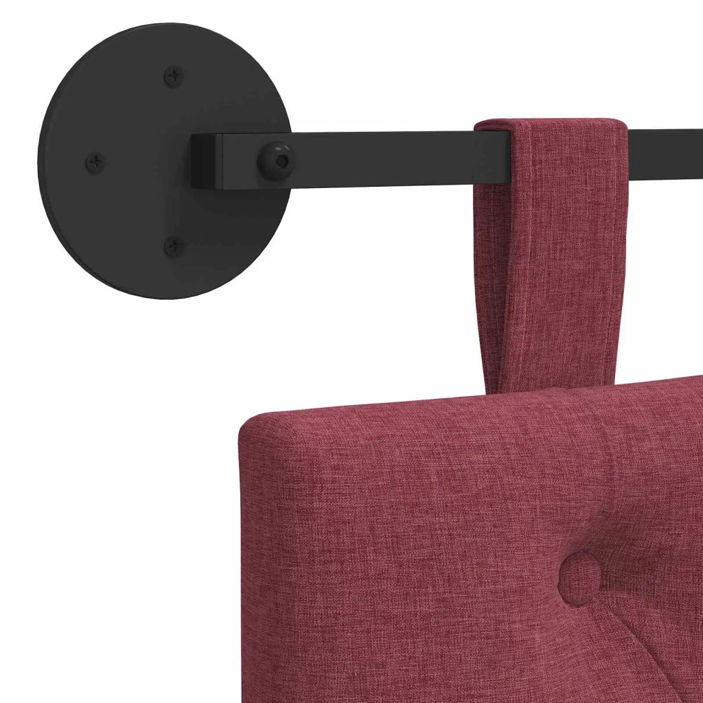 Testiera sospesa Rosso Vino Tessuto