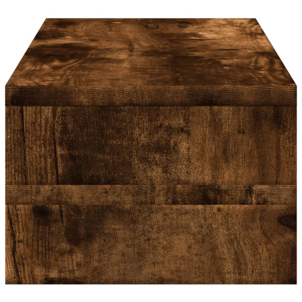 Supporto per monitor mobile da scrivania 54 x 22 x 15 cm legno ingegnerizzato marrone 02_0044889