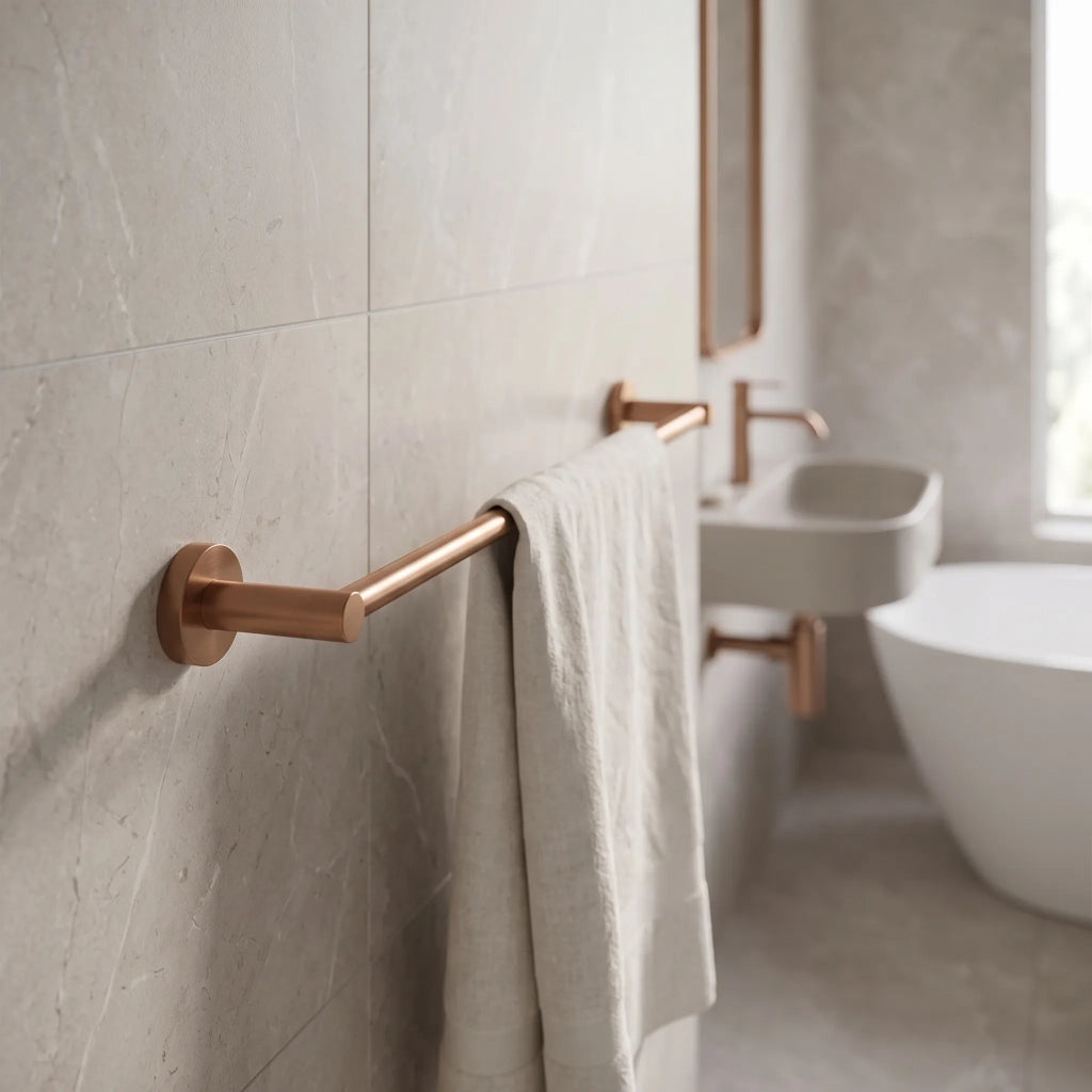 Portasciugamano Da Bagno 5601 Leo Brush Copper