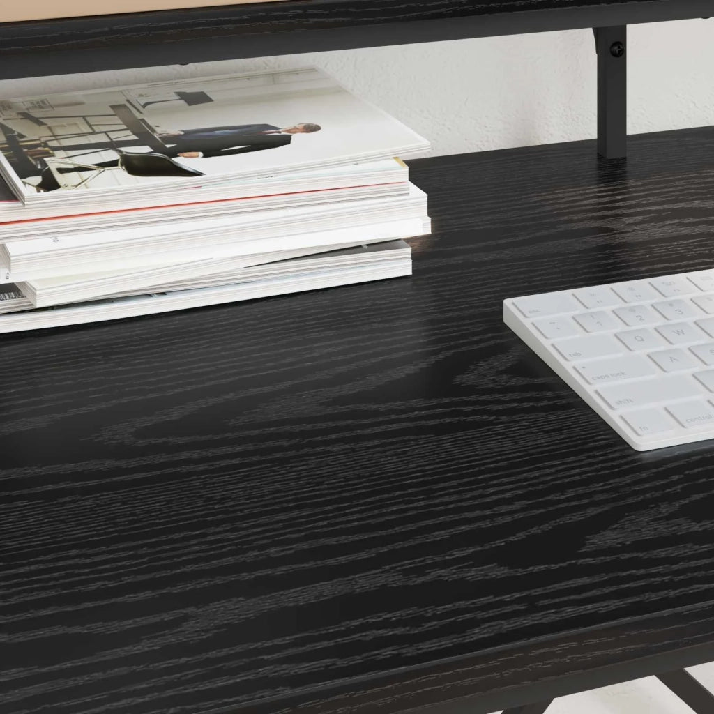 Scrivania Rovere Nero 80 x 50 x 90 cm Legno multistrato