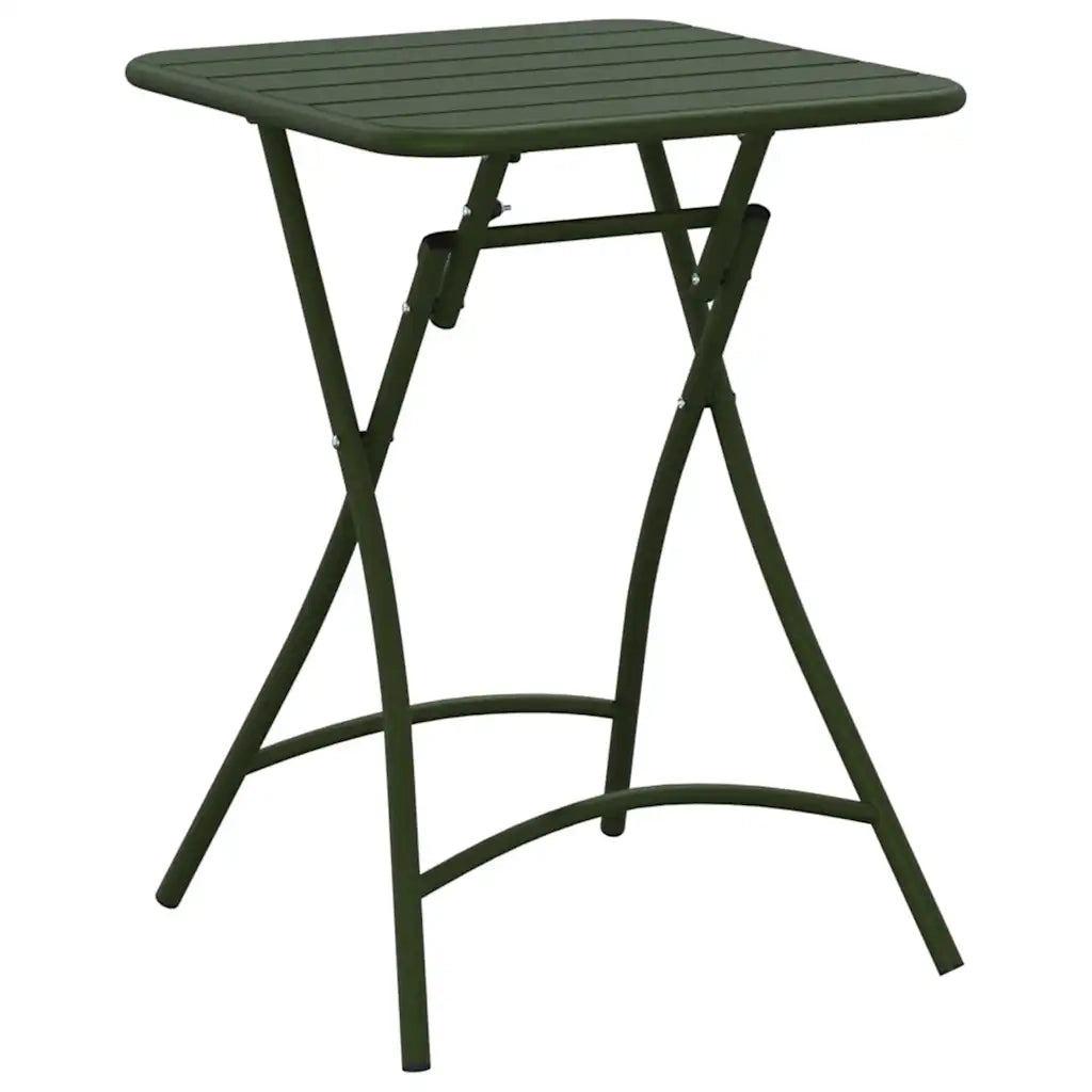 Tavolo da bistrot Verde Scuro 55 x 55 x 72,5 cm 42002943