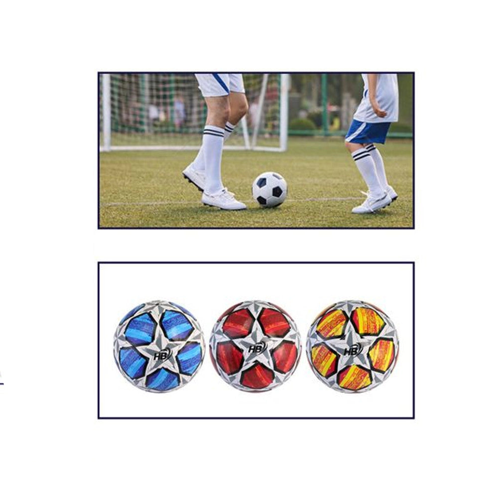 Trade Shop - Pallone Palla Da Calcio Calcetto Misura 21 Cm Football Allenamento Gara 06519 -