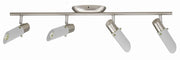 Plafoniera Candellux Trendi 4xE14 nichel bianco 71cm