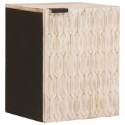 Mobile Appeso da Bagno con lo scaffale Bianco 38 x 33 x 48 cm 4017884