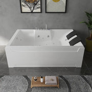 Vasca idromassaggio 185x123 cm da interno con riscaldamento | Imagine
