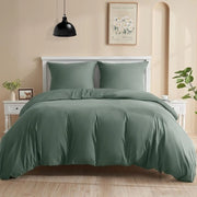 Set di coperte da letto 2 in 1, 135 x 200 cm + 1 cuscino coprente 80 x 80 cm con chiusura a lampo, materiale microfibra, set di coperte da letto per ogni stagione.
