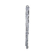 Ghiacciolo argento cm 20  in plastica