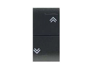 PULSANTE DOPPIO SALISCENDI ONDA- - 1P(NO)+1P(NO) - 10A 250V (7737.1) - 6 pezzi MARLANVIL