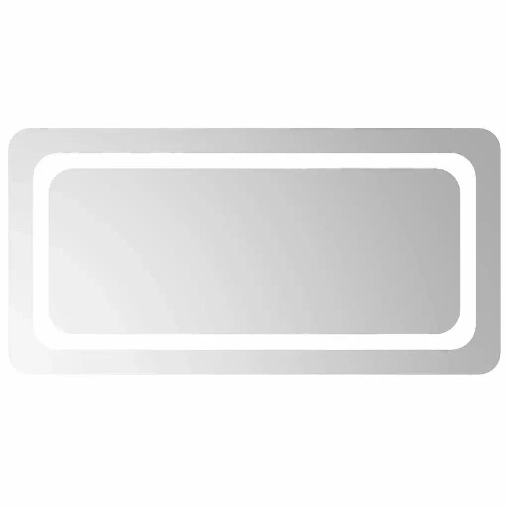 Specchio da Bagno con Luci LED 80x40 cm