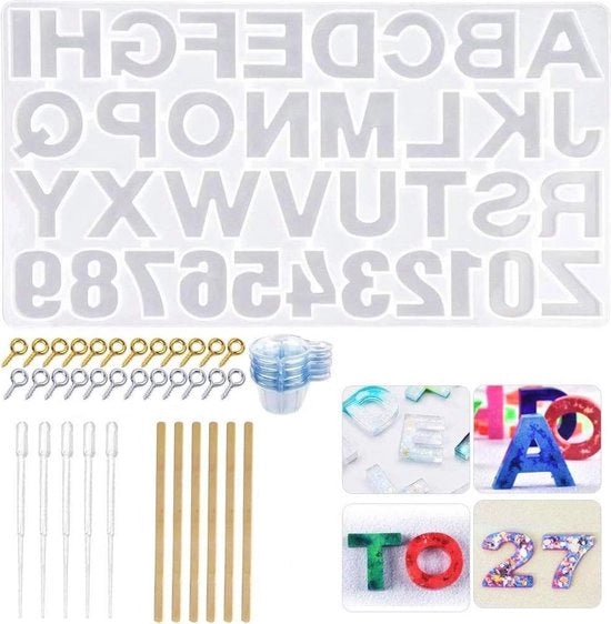 Set di Lavorazione con Silicone per Resine Epoxy e Artigianato Fai da Te