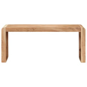 Panca-Sgabello 110x38x46 cm in Legno Massello di Acacia
